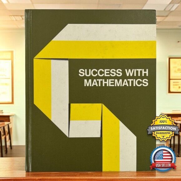 VINTAGE 1972 REVIEW COPY of Success With Mathematics 2 Elementary Textbook Rare - Picture 1 of 16